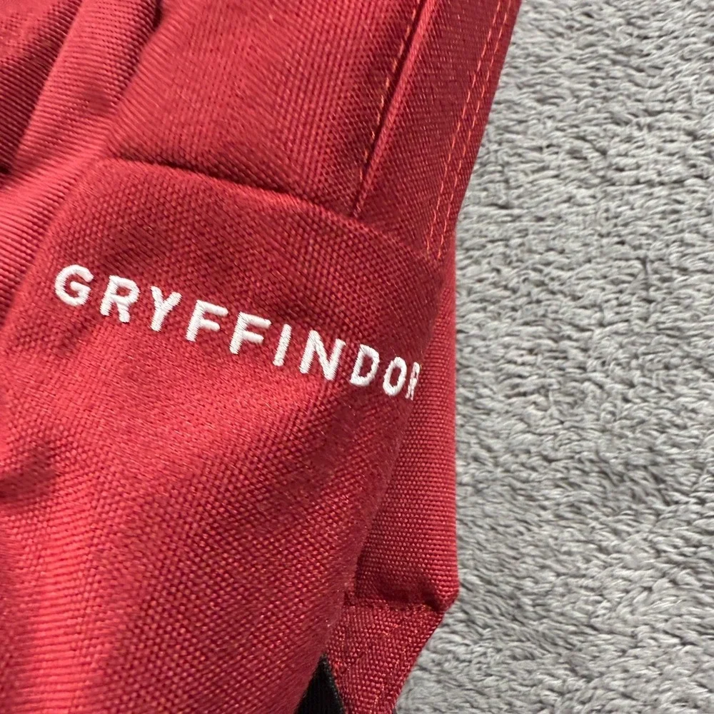 Vans x Harry Potter Gryffindor Backpack Red Gold Striped Laptop Sleeve Bag